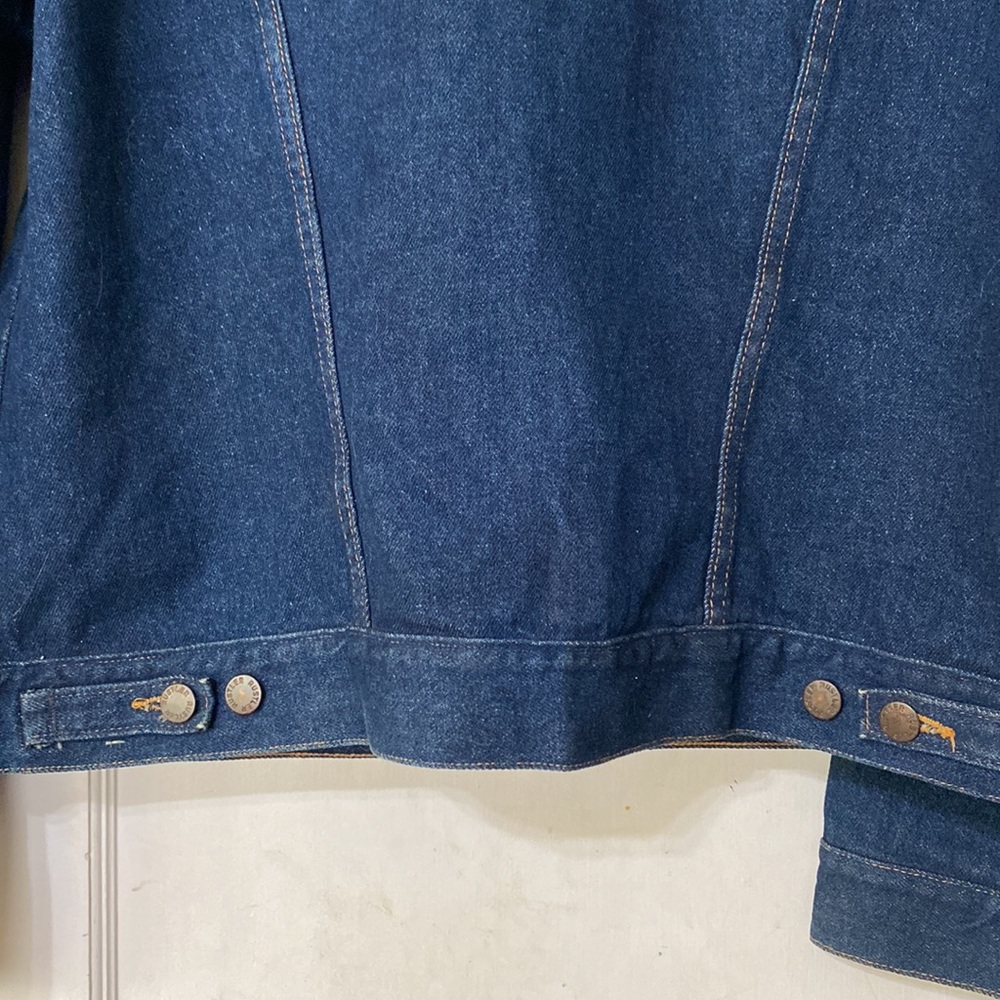 LIKE NEW VINTAGE RUSTLER DENIM JACKET - Picture 7 of 12